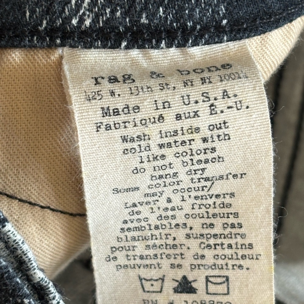 Rag & Bone Jeans 27 - Picture 6 of 6